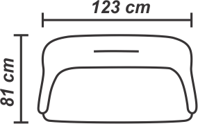Canapea Toledo 2 locuri