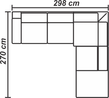 Coltar Bruxelles dreapta  extensibil